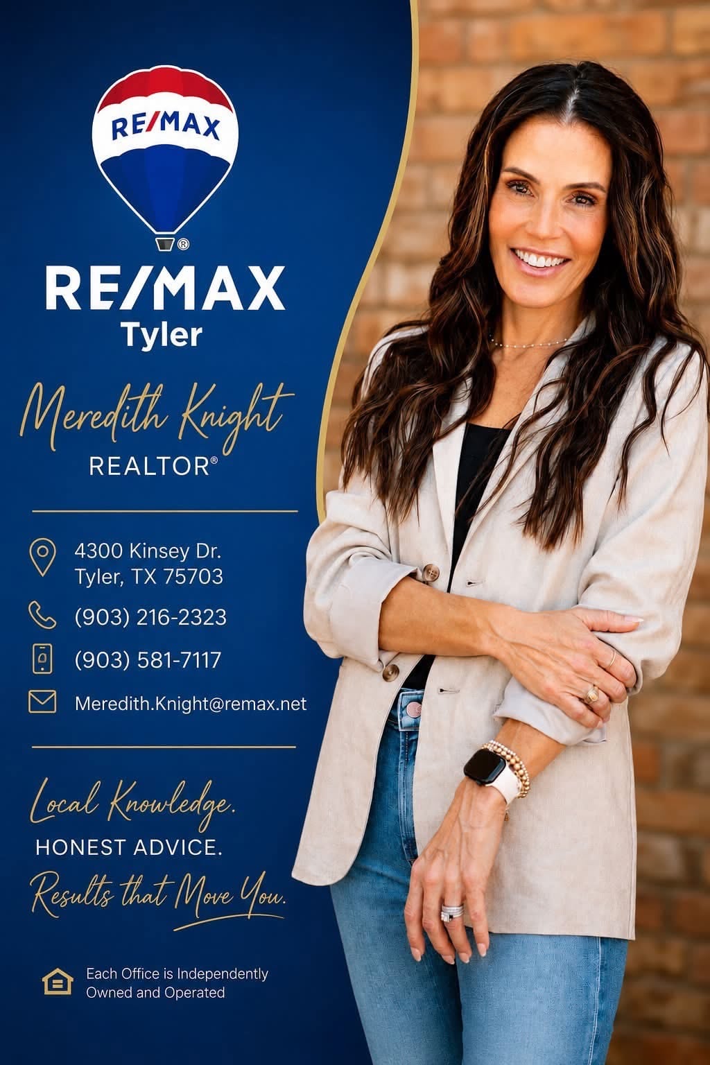 REALTOR Meredith Knight of RE/MAX Tyler